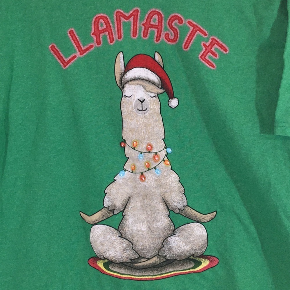 Llamaste Shirt For Yoga Namaste And Llama Lovers - Picture 2 of 5